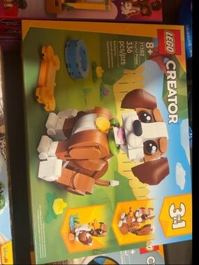 LEGO creator 3n1 puppy set 336 pcs